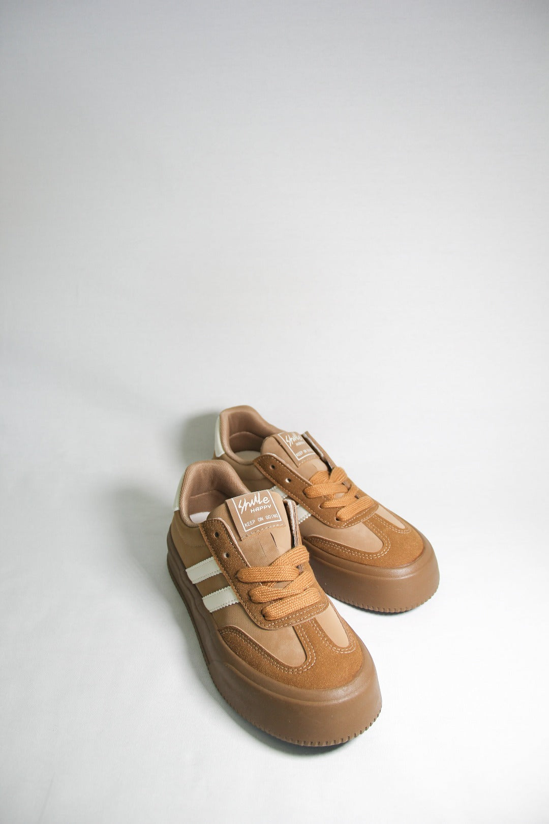 Essen Brown Platform Sneakers